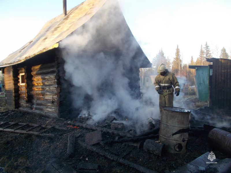 Пожар в городе Магнитогорск