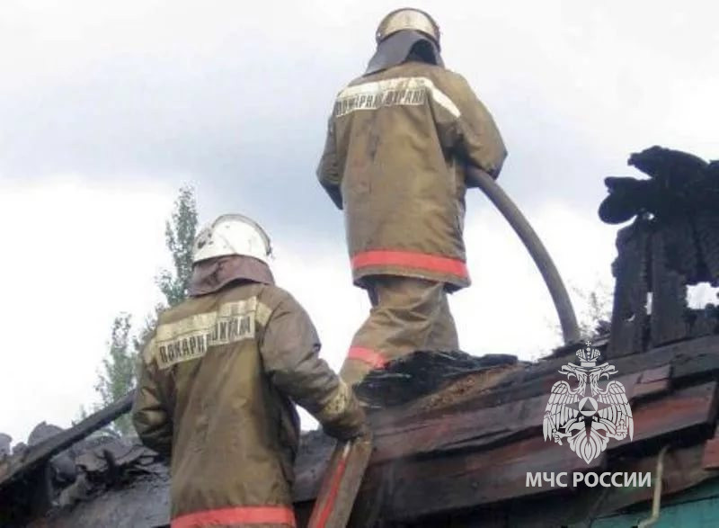 Пожар в Верхнеуральском муниципальном районе