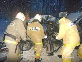 Пожарно-спасательный расчет привлекался для ликвидации ДТП в Магнитогорском городском округе.