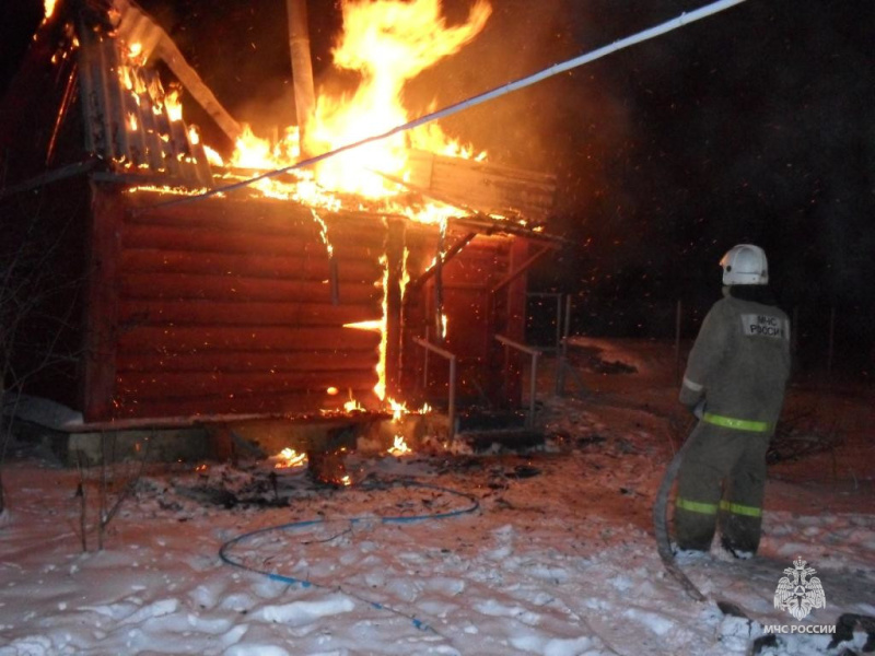 Пожар в Кусинском муниципальном районе