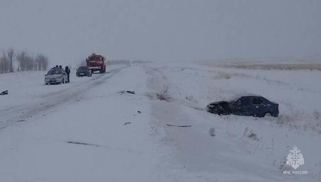 Пожарно-спасательный расчет привлекался для ликвидации ДТП в Варненском муниципальном районе.